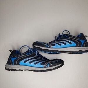 Eddie Bauer Mens Full Circuit Hiking Shoes Black Lace Up Low Top Sneaker 9.5 M